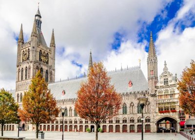 Cimetière militaire dans les Flandres