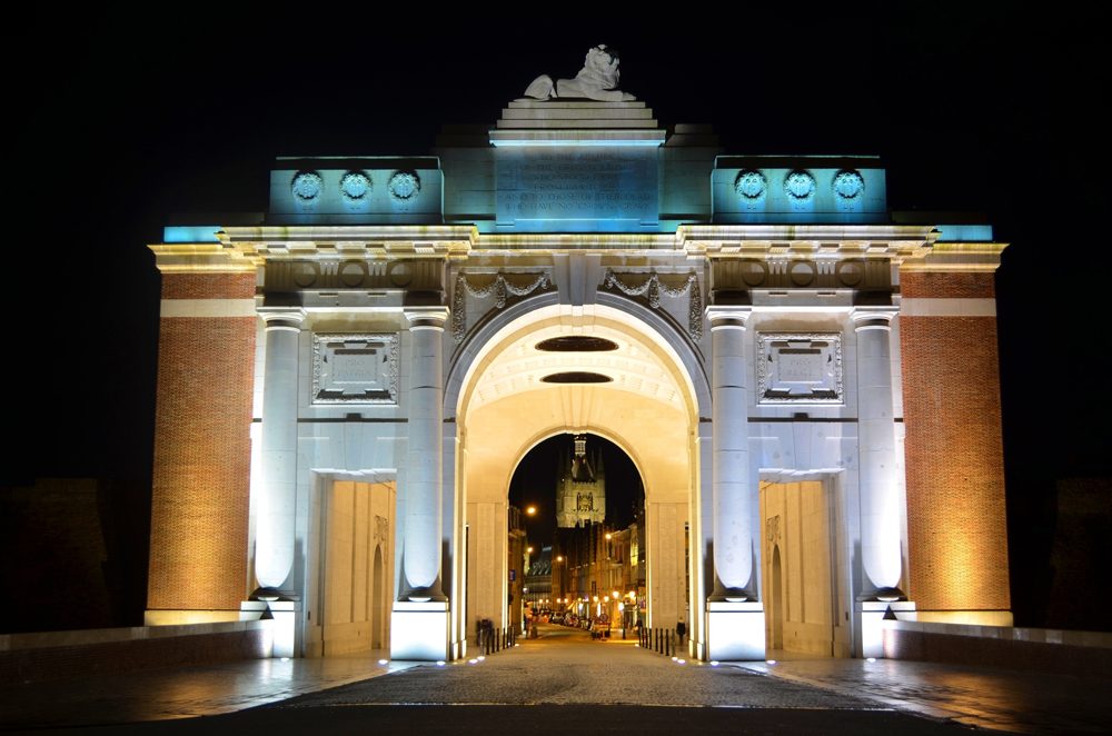 La porte de Menin à Ypres