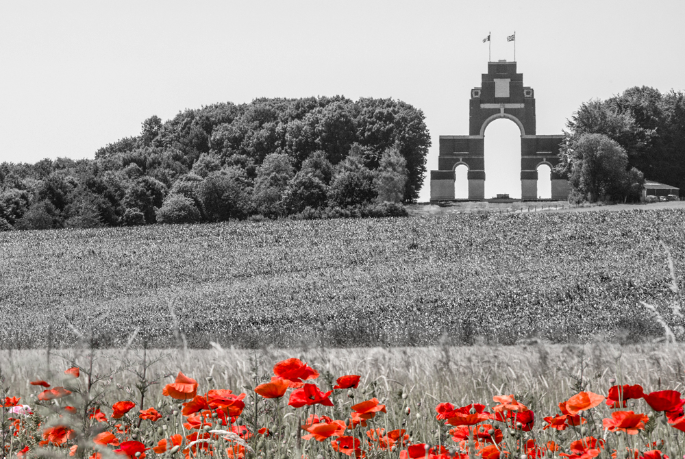 100 ans depuis la première guerre mondiale : les champs de bataille d'Europe