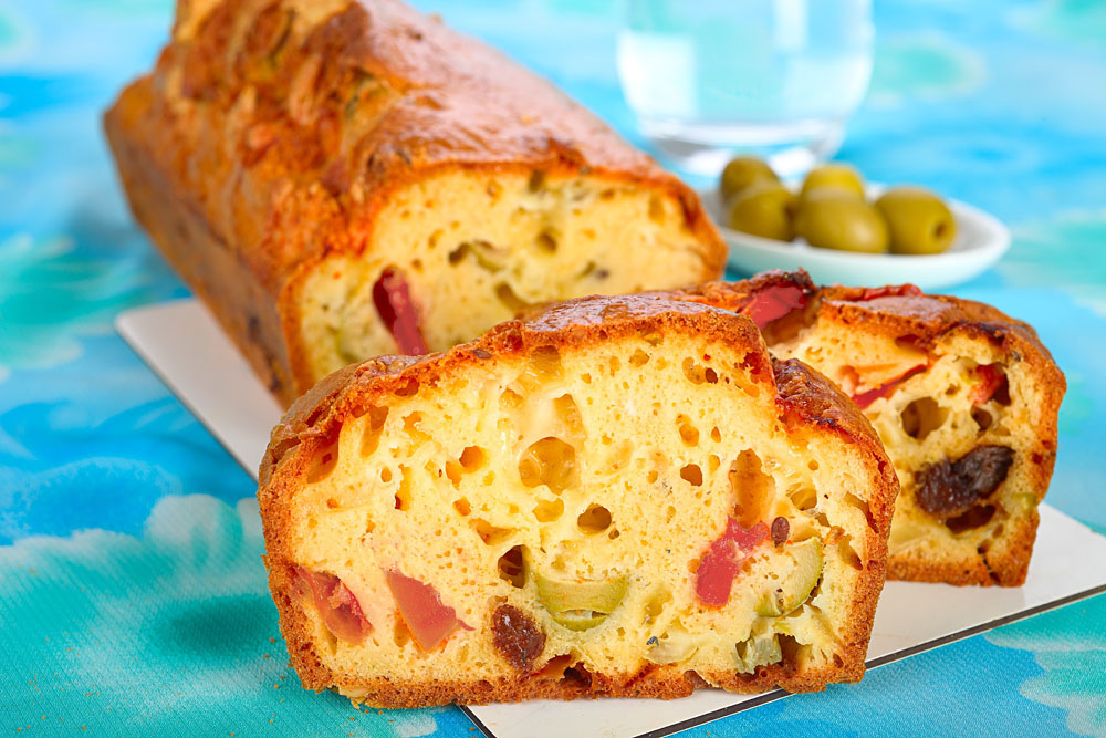 Pain aux olives (Cakes Aux Olives)